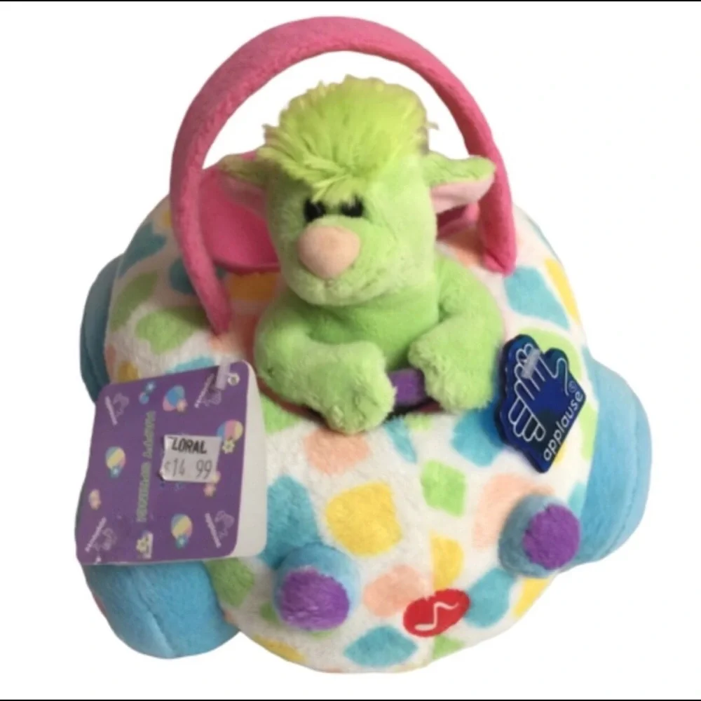 NEW! Applause Kids’ Stuffed Plush Easter Basket - Picture 1 of 6